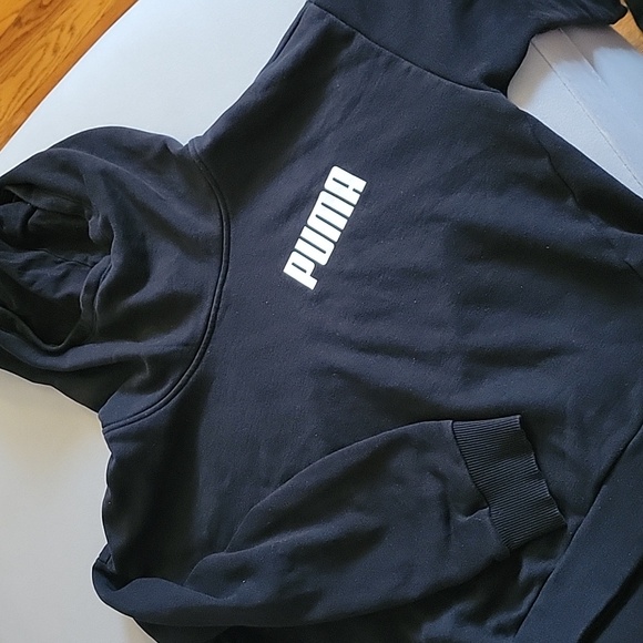 Black Puma hoodie - Picture 2 of 2